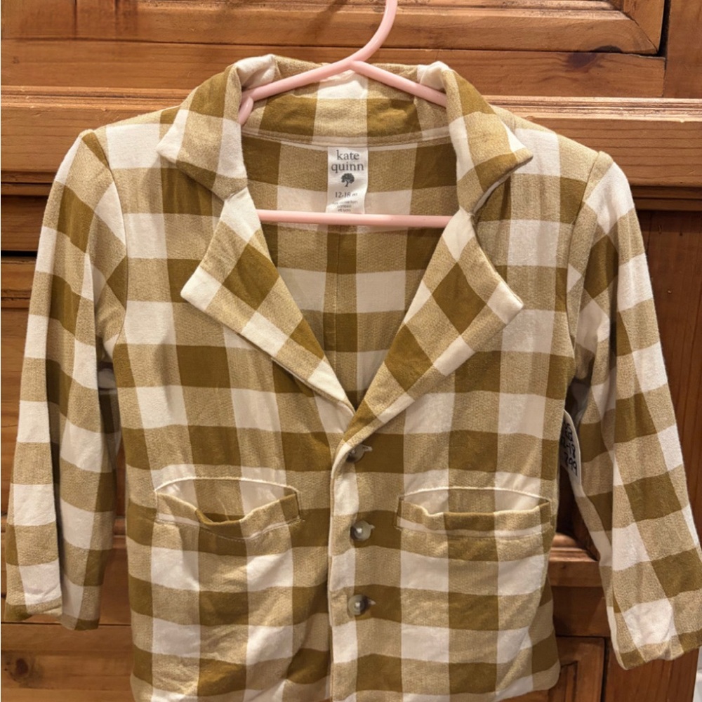 Kate Quinn Checkered Jacket